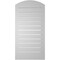 Ekena Millwork Arch Top Surface Mount PVC Gable Vent w/ 2"W x 2"P Brickmould Sill Frame, 18"W x 34"H GVPAR18X3403SN - alternate 5